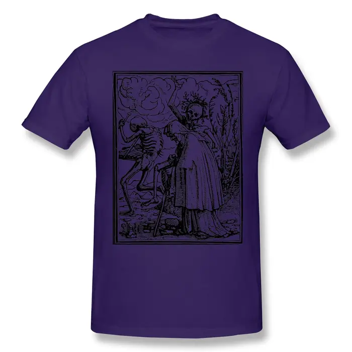 T-shirt Punk en pur coton pour hommes