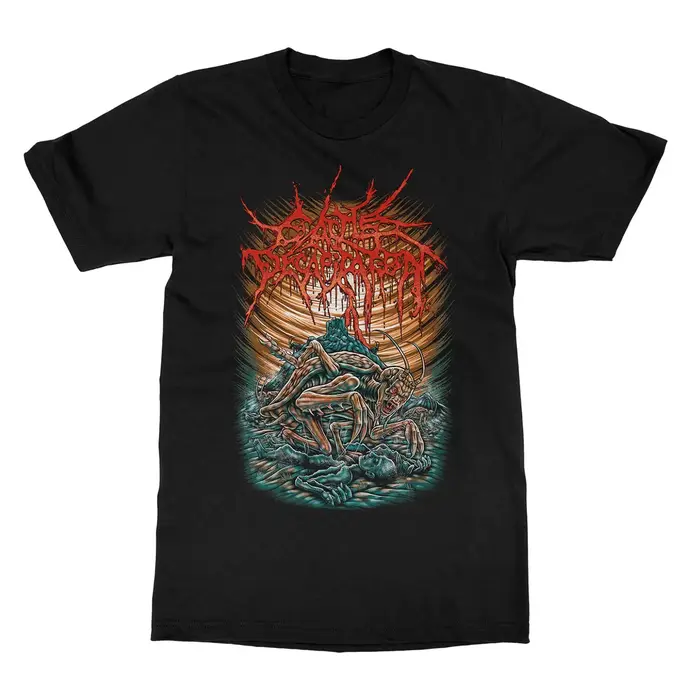 T-Shirt du groupe Cattle Decapitation Death Atlas