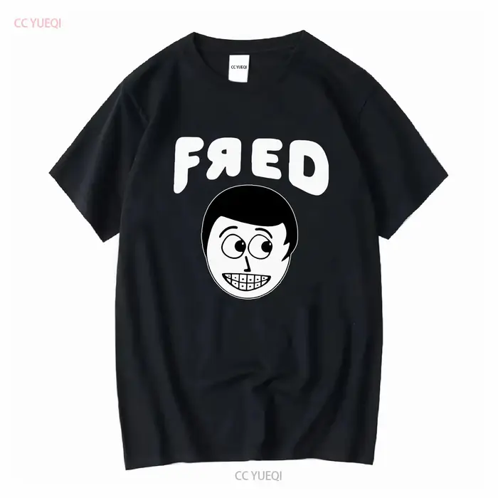 T-shirt rouge amusant Fred Figglehorn, manches longues ou courtes, style vintage, unisexe, confortab
