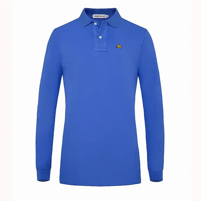 Polo décontracté avec logo brodé pour femmes