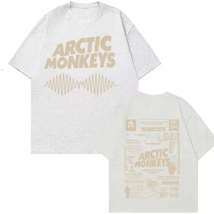 Nouveau T-shirt Rétro de l'été 2026 du groupe Arctic Monkeys