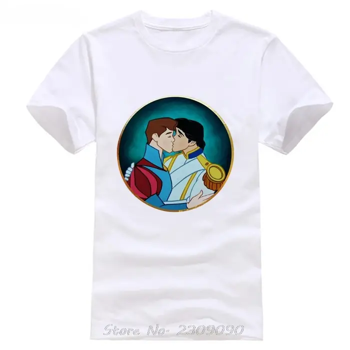 T-shirt à col rond en coton pour hommes