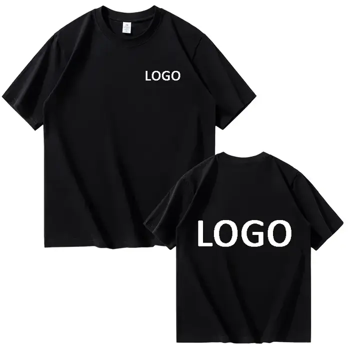Personnalisé imprimé hommes femmes T-shirts vêtements de sport en vrac mode à manches courtes t-shirt personnalité