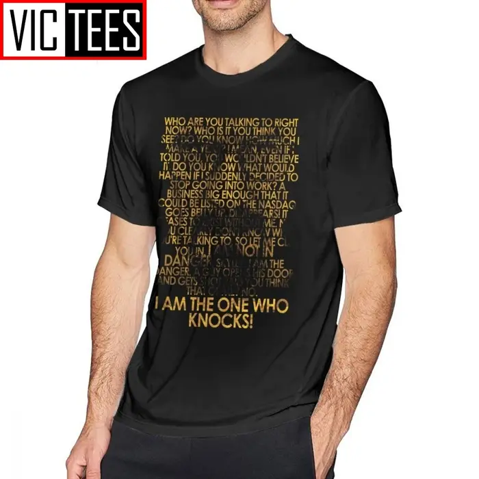 T-shirt Breaking Bad pour hommes, 100% coton, décontracté et humoristique
