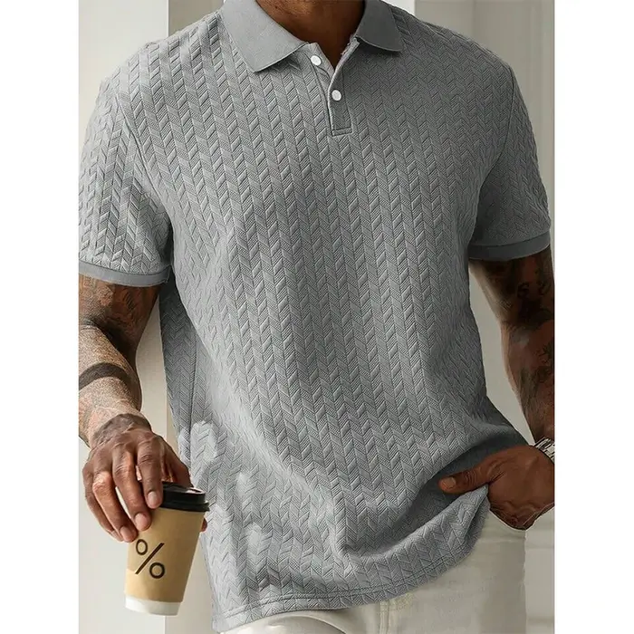 Polo d'été à manches courtes pour hommes