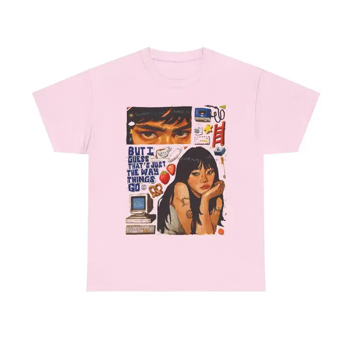 T-shirt graphique inspiré de Beabadoobee