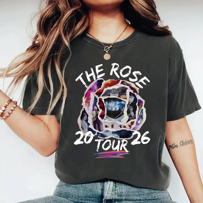 T-shirt tendance The Rose 2026 Rosetopia Tour