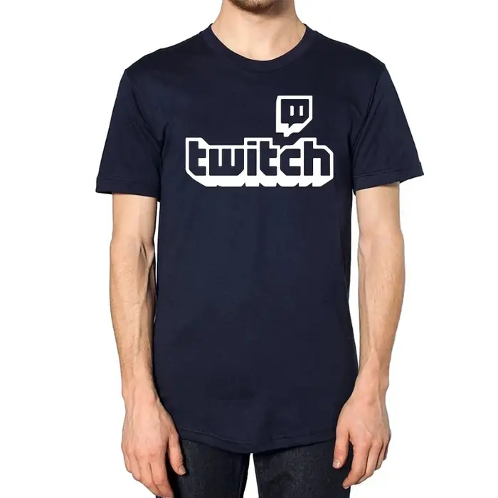 T-shirt de jeu personnalisé Twitch Tv pour hommes