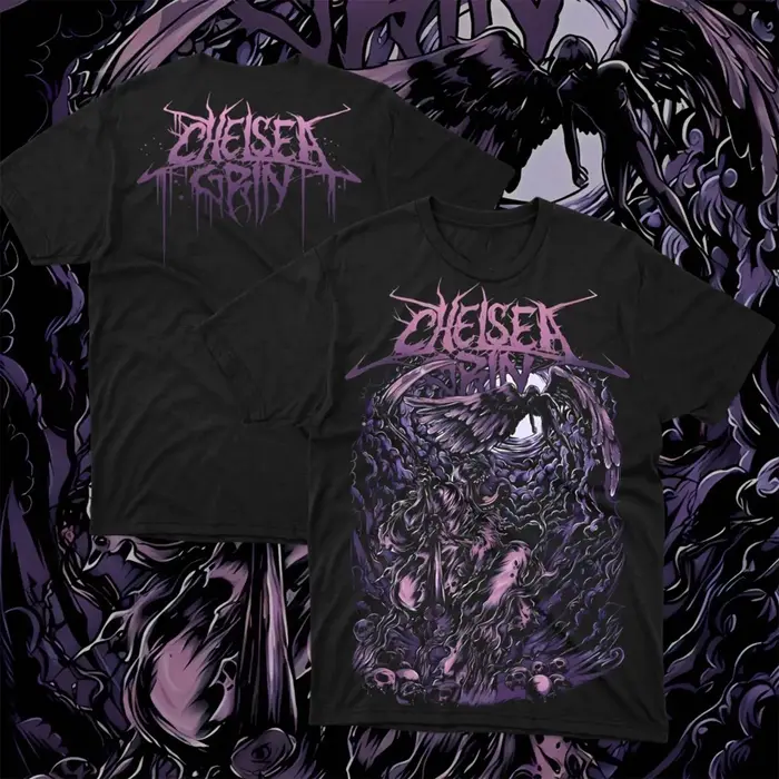 T-shirt décontracté Chelsea Grin Dead Core Band Dark Rock pour hommes et femmes, marque de luxe, nou