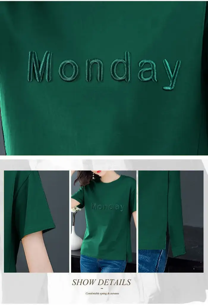 T-shirt à manches courtes pour femmes
