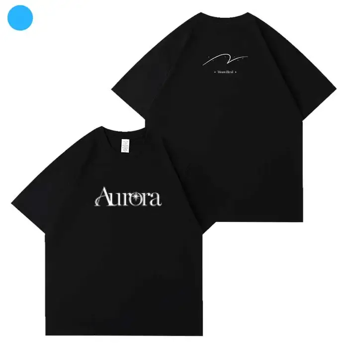 MAMAMOO MoonByul Aurora même T-shirt femmes hommes mode lettre imprimer à manches courtes
