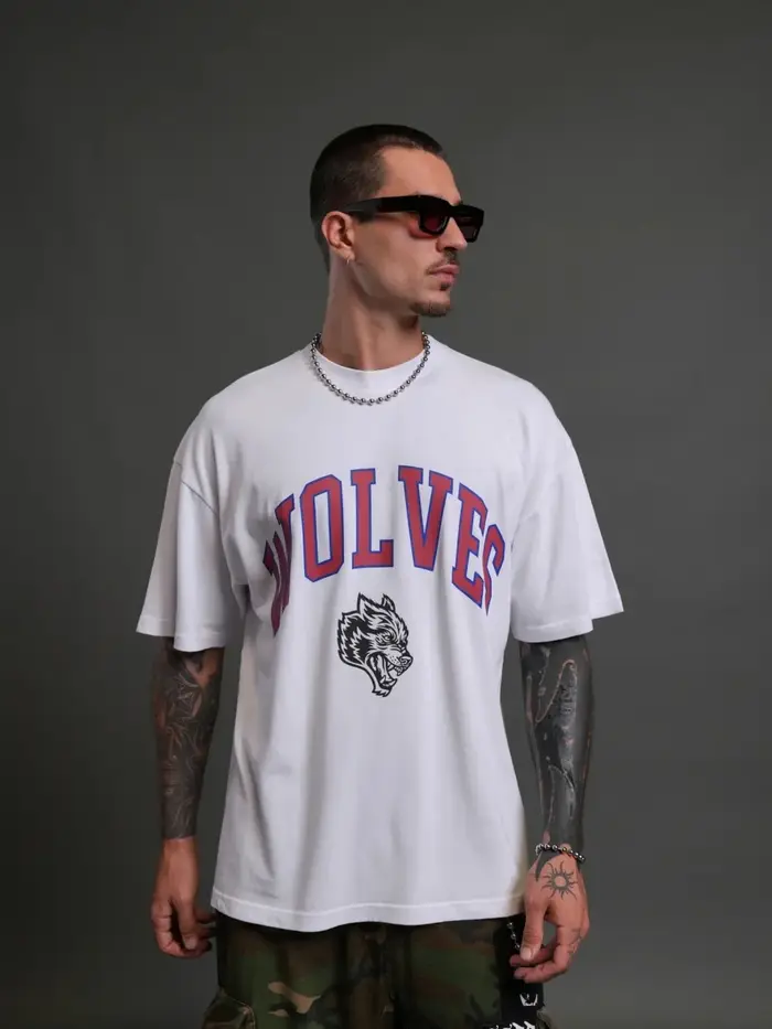 DARC SPORT T-shirt imprimé rétro pour homme – Coupe ample
