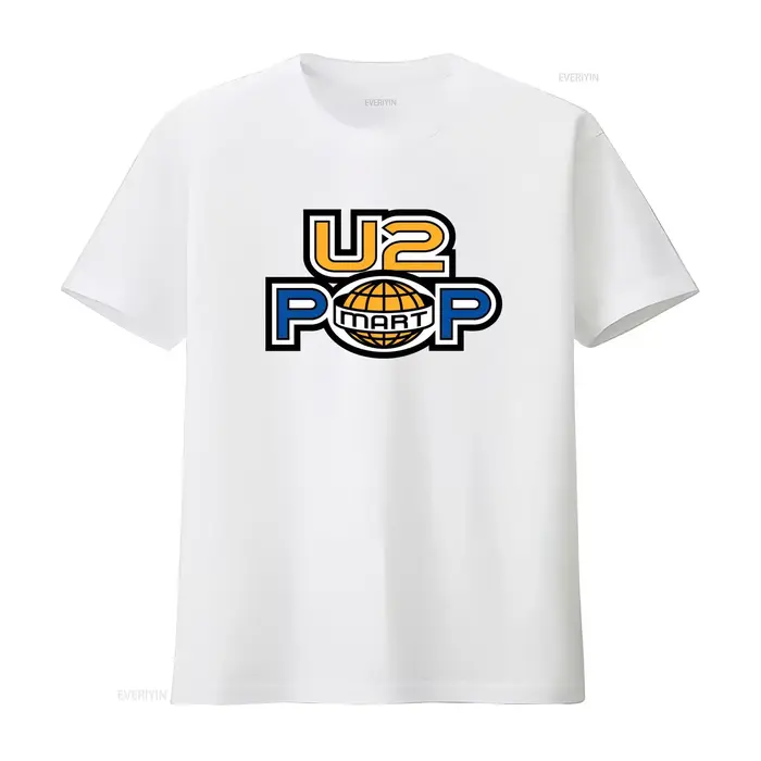 T-shirt de concert de la groupe de pop rock U2 2016 pour hommes et femmes