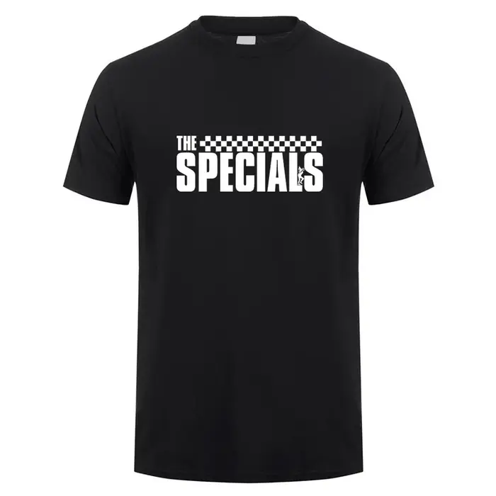 Les spéciaux t-shirt été hommes à manches courtes rétro musique T-shirts Hip-Hop bande hauts homme femme coton t-shirt t-shirt DZ-075