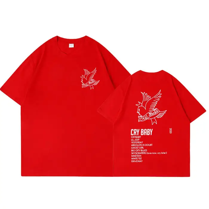T-shirt à Manches Courtes en Coton pour Homme et Femme, Vêtement de Haute Qualité, à la Mode, Hip Ho