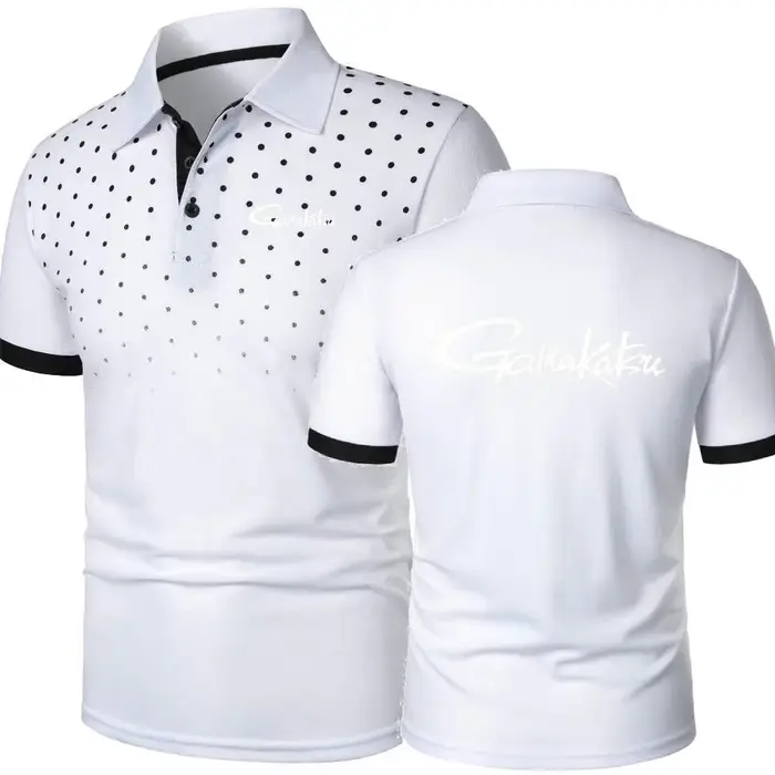 Polo Gamakatsu pêche hommes t-shirt à manches courtes t-shirt survêtement Fitness sport entraînement