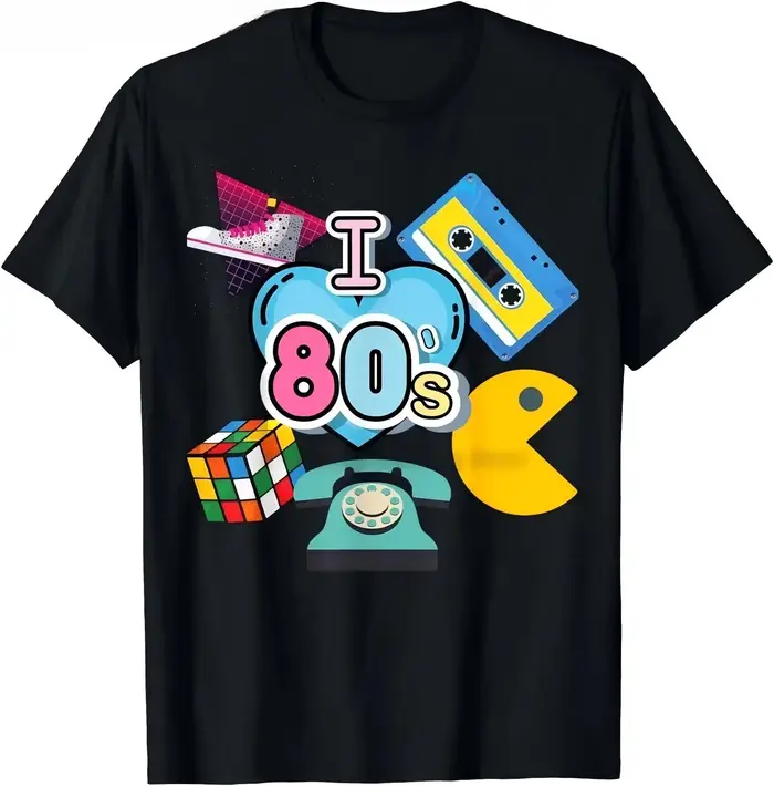 T-shirts « I Love The 80s » pour garçons