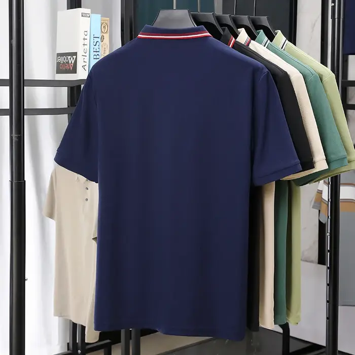 Polo brodé pour homme EUR