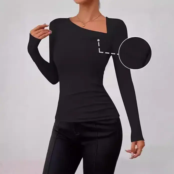 T-shirt à manches longues pour femmes