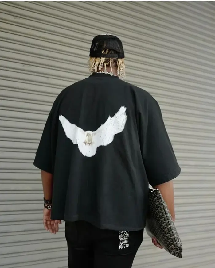 YZY DOVE T-Shirt pour hommes femmes 1:1 qualité supérieure Ovesize saison 6 Kanye West
