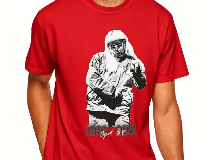 T-shirt Commémoratif Oliver Tree Goodbye Tribute – Style Rétro pour Fans de Musique – Coton – Été 20