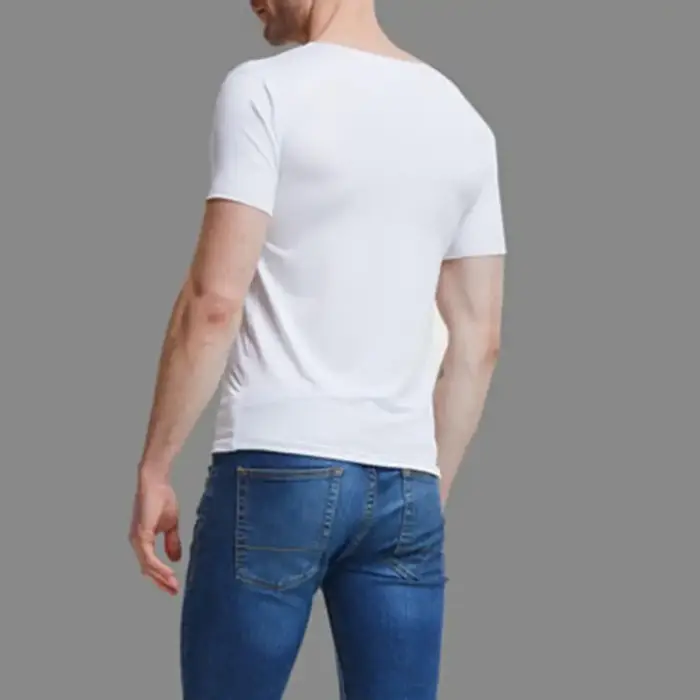 T-shirts en soie glacée pour hommes