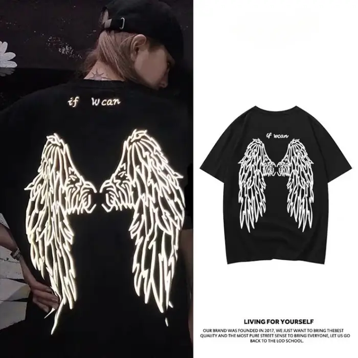 T-shirt à manches courtes et col rond pour hommes