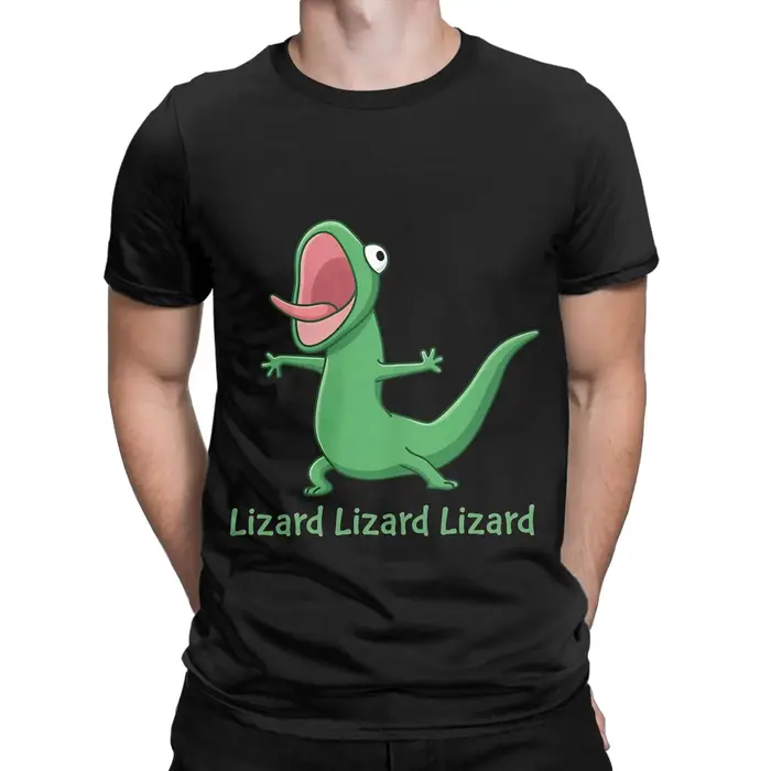 T-shirt imprimé Tom Lizard Funny Meme Lizard Lizard Hoppers Movie pour hommes et femmes, 100% coton,