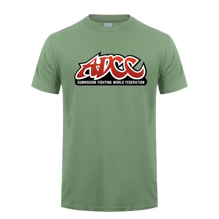 ADCC Submission Fighting World Federation T Shirt Men Women Cotton Streetwear Short Sleeve Gift Summer T-shirt Man Tops LH-660