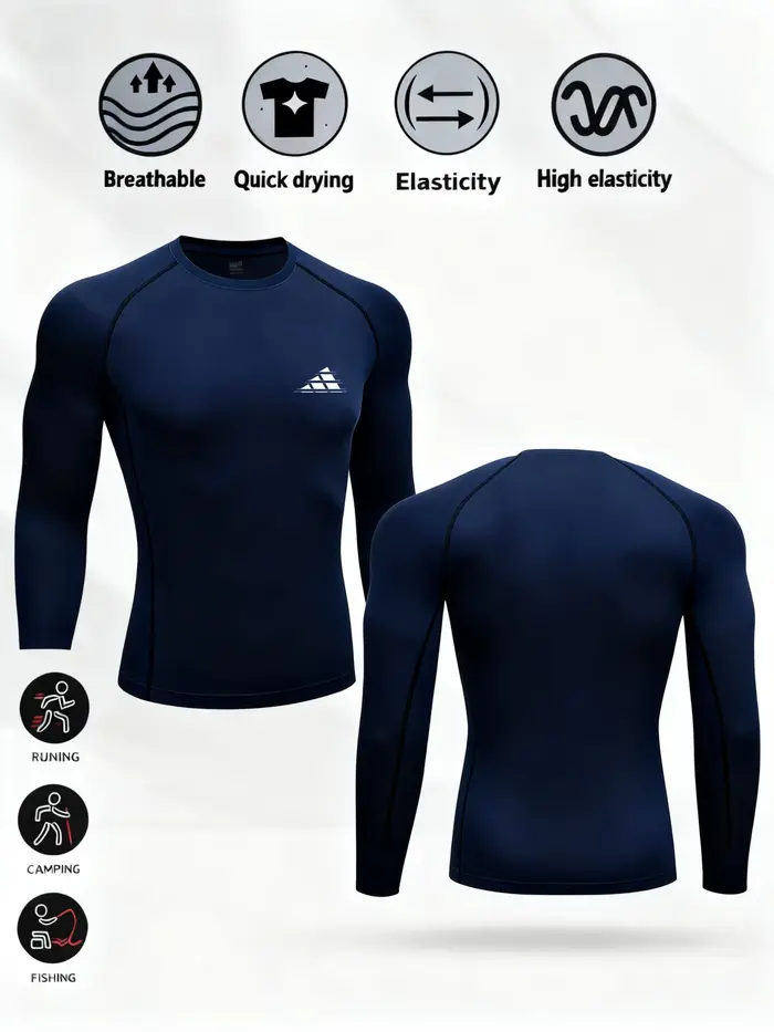 T-shirt de sport pour homme à séchage rapide