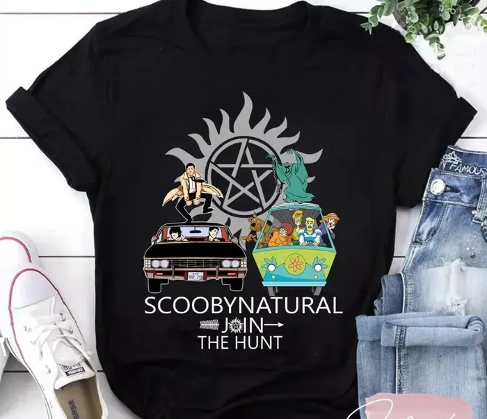 T-shirt surnaturel joindre la chasse, chemise Winchesters surnaturels Winchester B