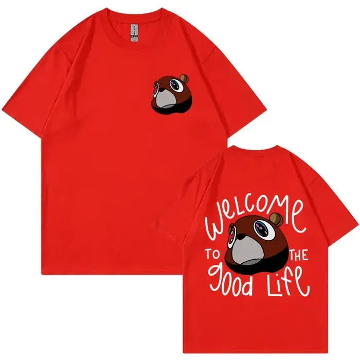 Kanye West Graduation Bea The Good Life T-shirt imprimé pour hommes et femmes