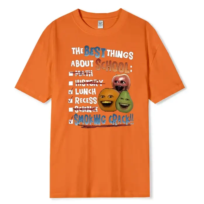 T-shirt ennuyeux les meilleures choses à l'école