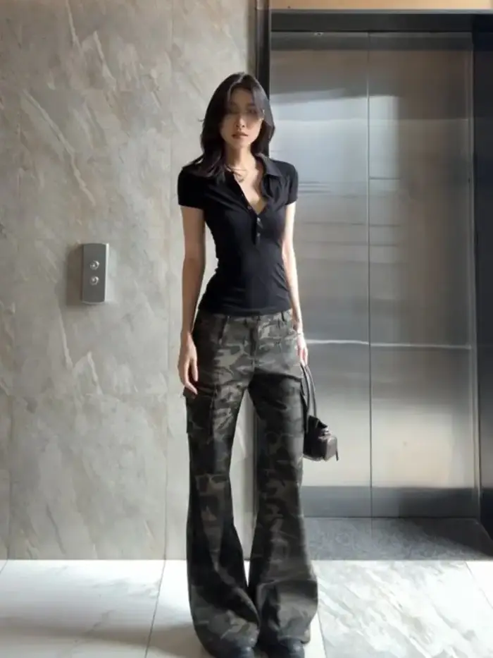 T-shirt Y2K pour femme