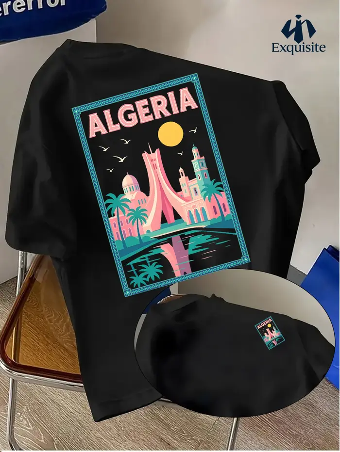 Vêtements de vacances décontractés! T-shirt mode homme