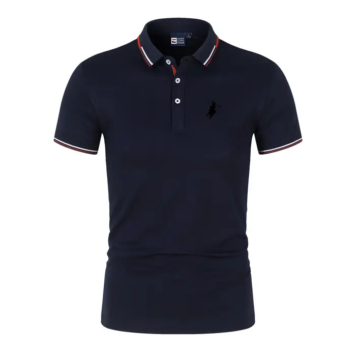 Polo de golf homme à revers
