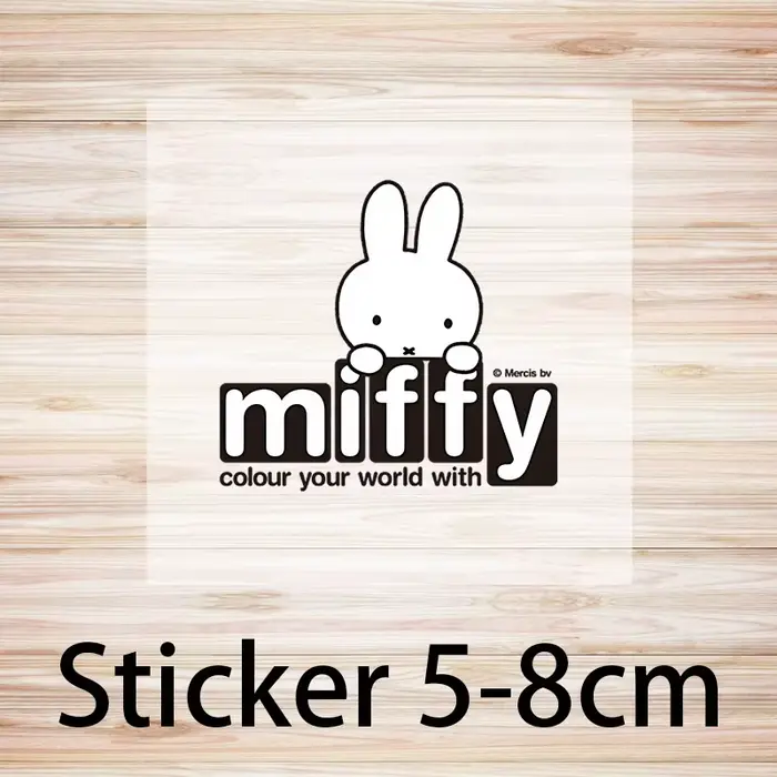 Miffy – T-shirt à col rond pour enfants, vêtements à manches courtes, dessin animé, à la mode, cadea