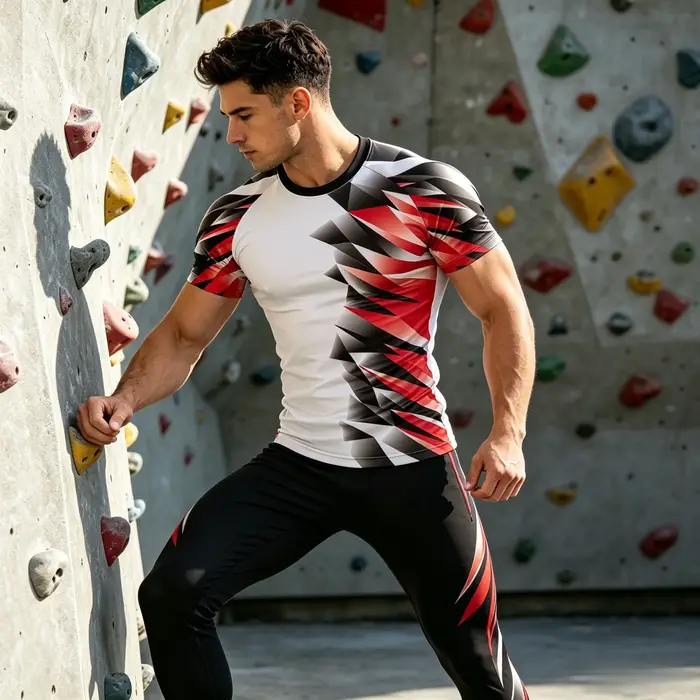 T-shirt de sport athlétique raglan pour homme