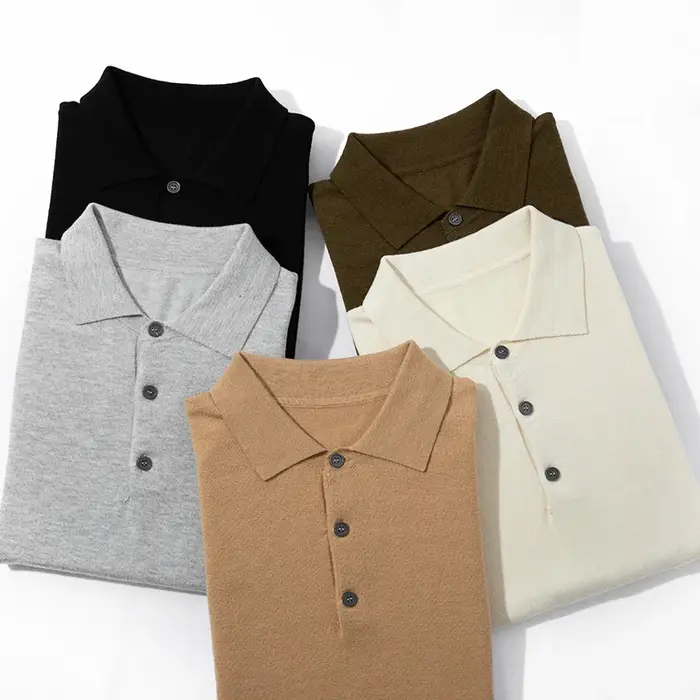 Polo à manches courtes pour hommes