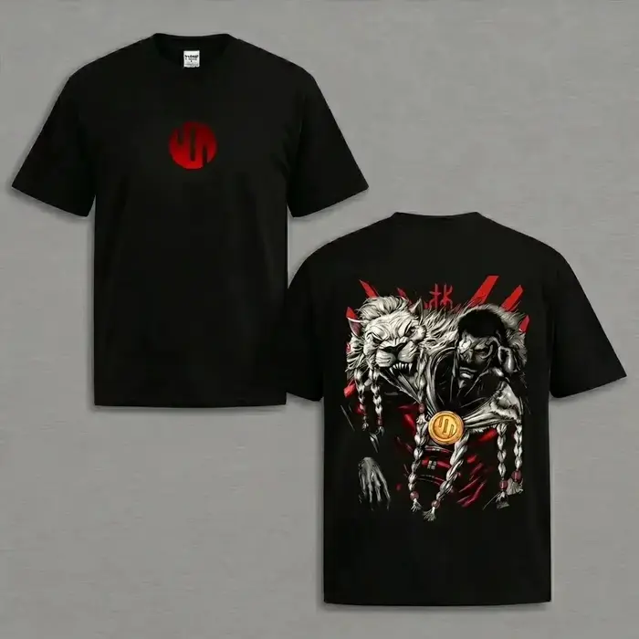 Nouveau T-shirt unisexe 100 % coton avec motif Grand Roi Thragg Invincible 2026, T-shirt oversize co