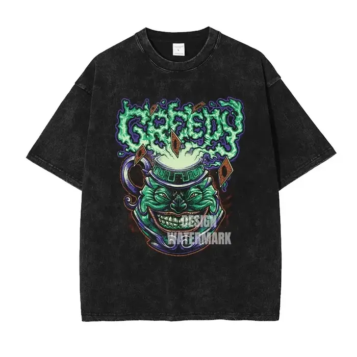 Anime y-yu Gi Oh t-shirts surdimensionné Vintage lavé Yugi Muto T-shirt Manga Joey Wheeler