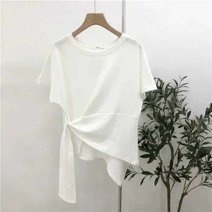 T-shirt à Manches Courtes pour Femme