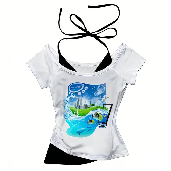 T-shirt Frutiger Aero pour femmes