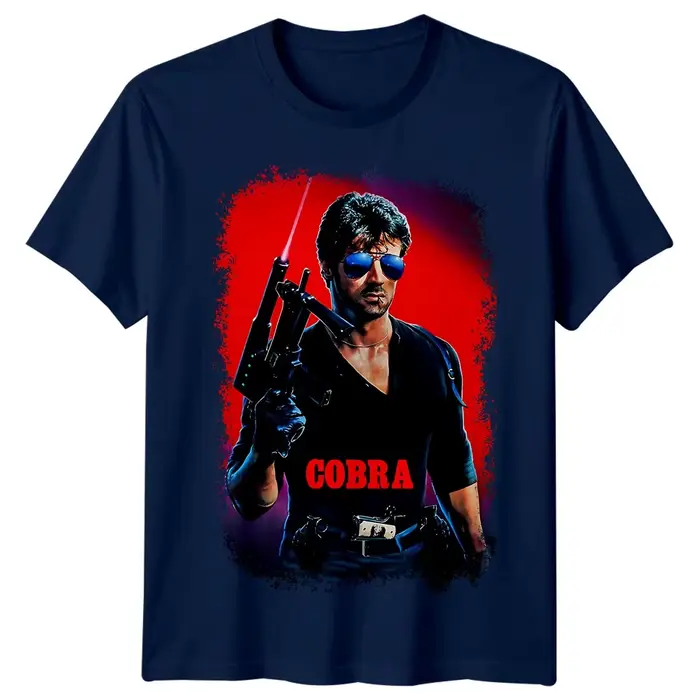 T-shirt Cobra 1986 rétro pour hommes et femmes