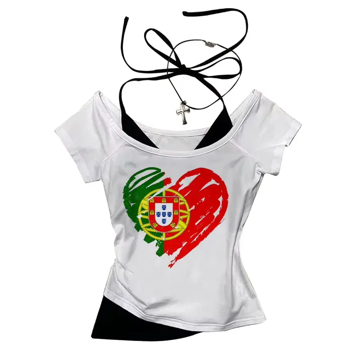 T-shirt graphique pour femme