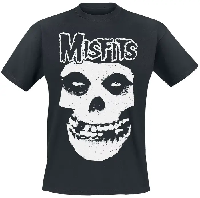 T-shirt unisexe en coton Misfits à manches courtes