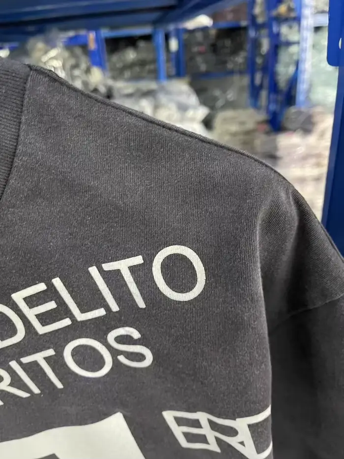 T-shirts à manches courtes imprimés avec lettres américaines pour hommes et femmes