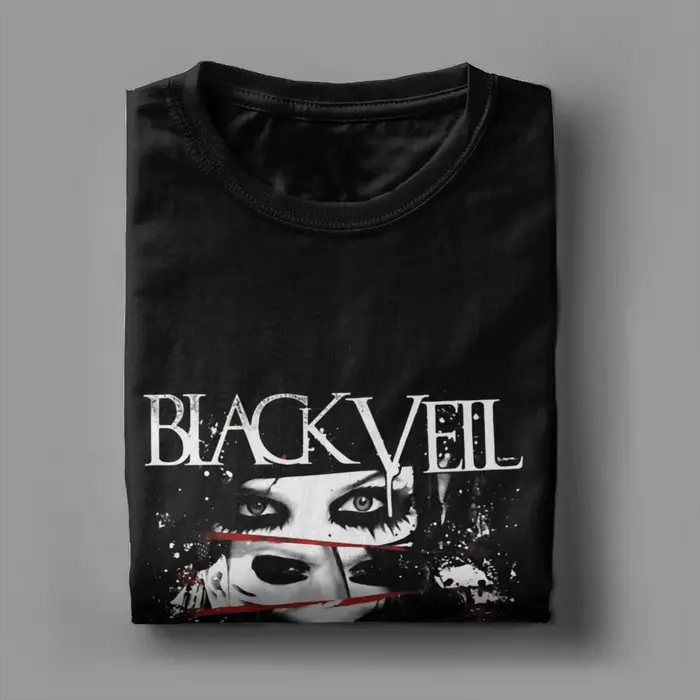 BLACK VEIL BRIDES BAND LOGO T-shirt drôle 100% coton