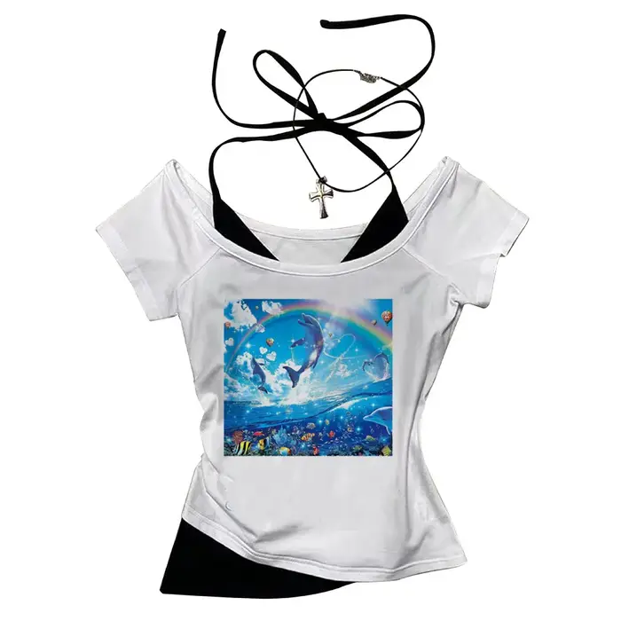 T-shirt Frutiger Aero pour femme