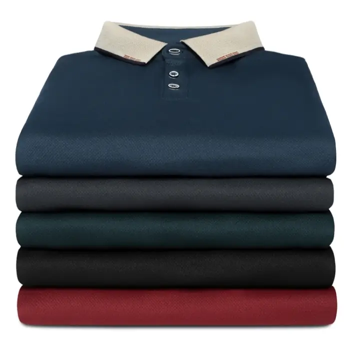 Grande taille 7XL 8XL 9XL automne à manches longues affaires Polo hommes respirant décontracté gymna
